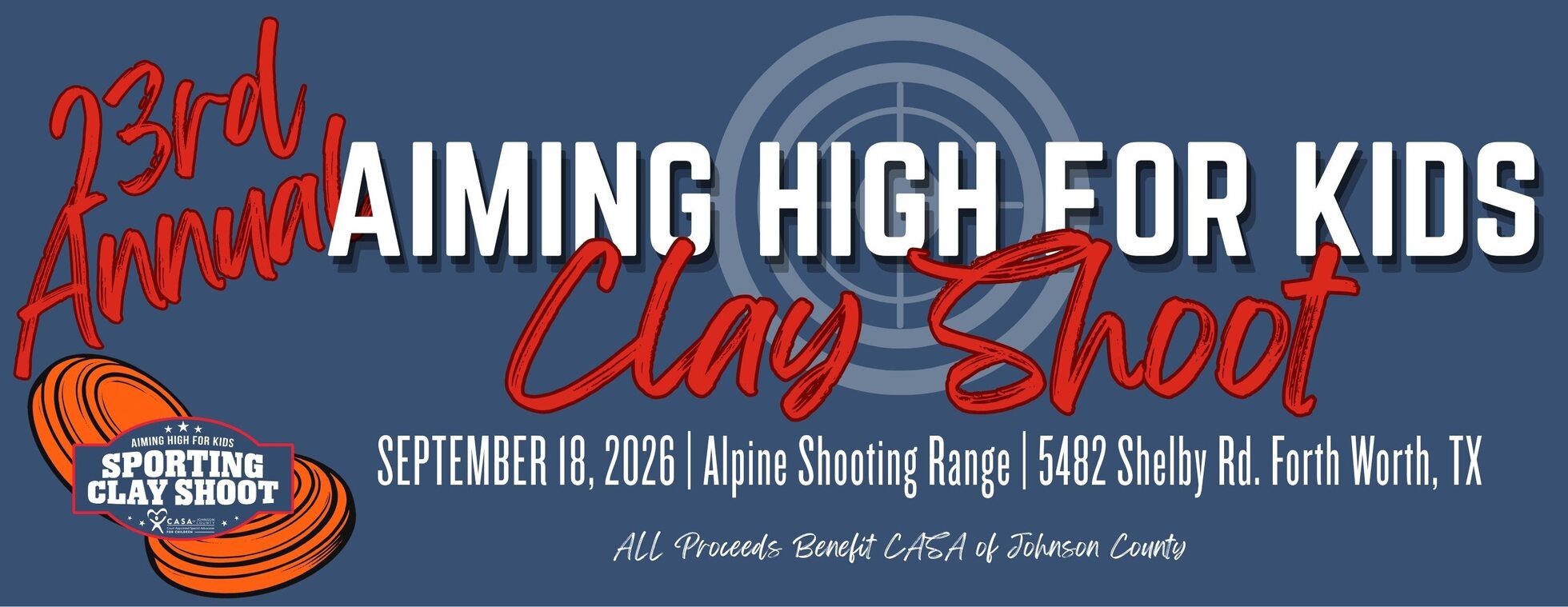 Aiming High For Kids Sporting Clay Shoot Sponsorships
